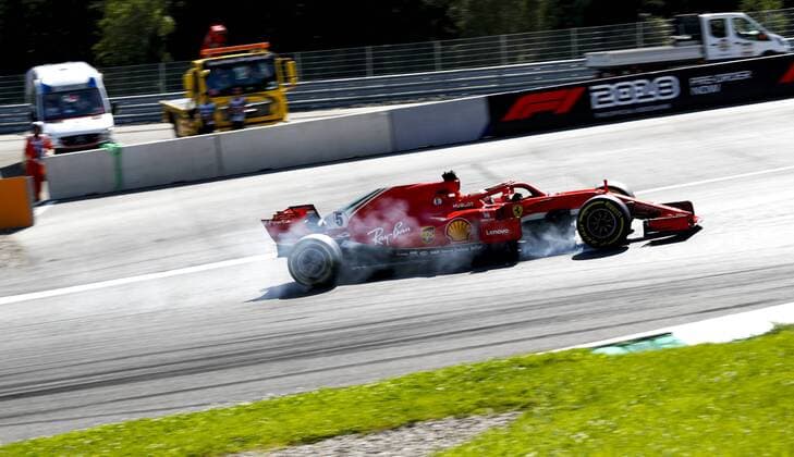 Motorsports: FIA Formula One World Championship WM Weltmeisterschaft 2018, Grand Prix of Austria, 5 Sebastian Vettel (GER, Scuderia Ferrari), Spielberg Austria