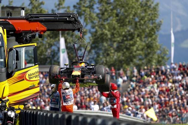 Motorsports: FIA Formula One World Championship WM Weltmeisterschaft 2018, Grand Prix of Austria, 3 Daniel Ricciardo (AUS, Aston Martin Red Bull Racing), Spielberg Austria