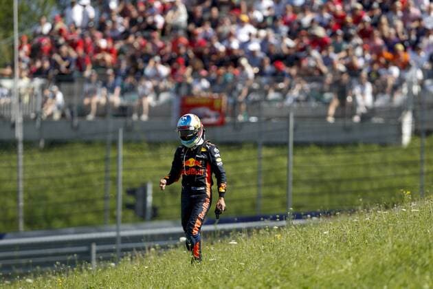 Motorsports: FIA Formula One World Championship WM Weltmeisterschaft 2018, Grand Prix of Austria, 3 Daniel Ricciardo (AUS, Aston Martin Red Bull Racing), Spielberg Austria