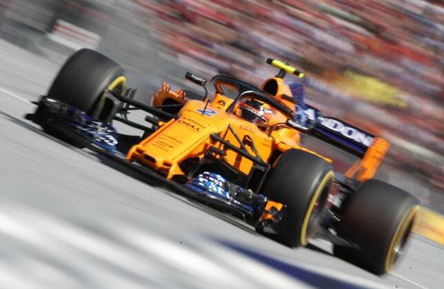FORMULA 1 - GP of Austria 2018 SPIELBERG,AUSTRIA,01.JUL.18 - MOTORSPORTS - Grand Prix of Austria, Red Bull Ring. Image shows Stoffel Vandoorne (BEL McLaren). GEPAxpictures xAndreasxPranter