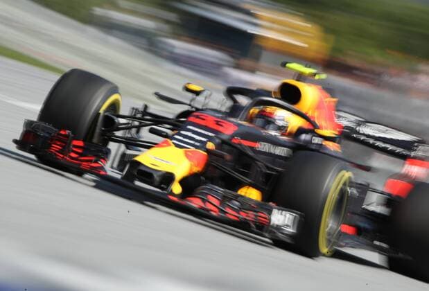 FORMULA 1 - GP of Austria 2018 SPIELBERG,AUSTRIA,01.JUL.18 - MOTORSPORTS - Grand Prix of Austria, Red Bull Ring. Image shows Max Verstappen (NED Red Bull Racing). GEPAxpictures xAndreasxPranter