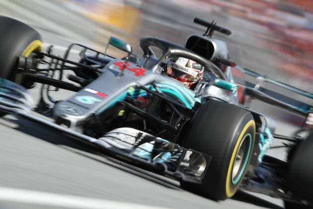 FORMULA 1 - GP of Austria 2018 SPIELBERG,AUSTRIA,01.JUL.18 - MOTORSPORTS - Grand Prix of Austria, Red Bull Ring. Image shows Lewis Hamilton (GBR Mercedes). GEPAxpictures xAndreasxPranter