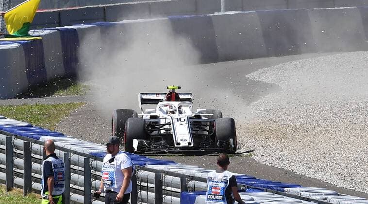 Charles Leclerc, Alfa Romeo Sauber, F1 Team, formula 1 GP, Austria in Spielberg, 01.07.2018 Photo:mspb Jerry Andre Charles Leclerc, formula 1 GP, Austria 2018