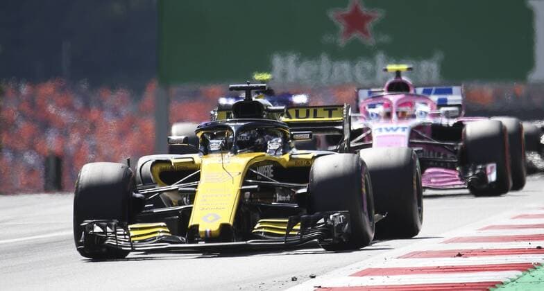 FORMULA 1 - GP of Austria 2018 SPIELBERG,AUSTRIA,01.JUL.18 - MOTORSPORTS - Grand Prix of Austria, Red Bull Ring. Image shows Nico Huelkenberg (GER Renault). GEPAxpictures xWolfgangxGrebien