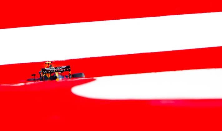 July 1, 2018 - Spielberg, Austria - Max Verstappen of Netherland and Red Bull Racing driver goes during the race at Austrian Formula One Grand Prix on July 01, 2018 in Red Bull Ring, Spielberg, Austria. F1 Grand Prix of Austria  - ZUMAn230 20180701_zaa_n230_170 Copyright: xRobertxSzaniszlox