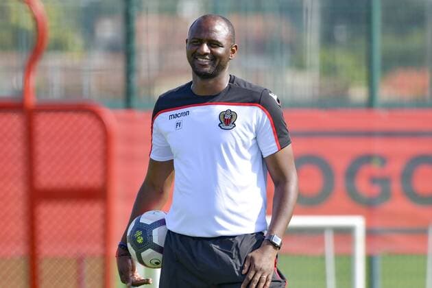 Patrick Vieira (entraineur de l OGC Nice) FOOTBALL : OGC Nice reprise de l entrainement - Nice - 02 07 2018 NorbertScanella Panoramic 