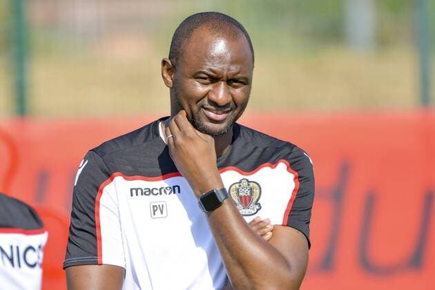 Patrick Vieira (entraineur de l OGC Nice) FOOTBALL : OGC Nice reprise de l entrainement - Nice - 02 07 2018 NorbertScanella Panoramic 