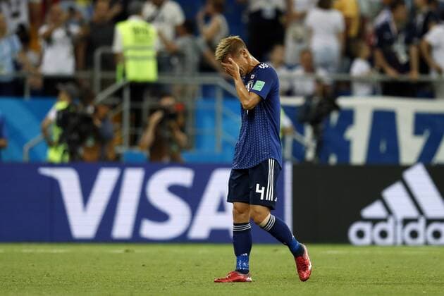 Sport Themen der Woche KW27 Sport - Bilder des Tages Keisuke Honda of Japan during the 2018 FIFA World Cup WM Weltmeisterschaft Fussball Russia round of 16 match between Belgium and Japan at the Rostov Arena on July 02, 2018 in Rostov-On-Don, Russia FIFA World Cup 2018 Russia 2017 2018 xVIxVIxImagesx xMauricexvanxSteenxWKxIVx 11378472