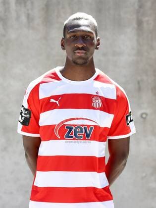 Fussball 3.Liga Zwickau, 02.07.2018, Fussball, 3.Liga, FSV Zwickau , Porträttermin 2018 2019 , Im Bild: Tarsis Bonga ; FSV Zwickau ,