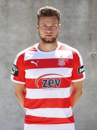 Fussball 3.Liga Zwickau, 02.07.2018, Fussball, 3.Liga, FSV Zwickau , Porträttermin 2018 2019 , Im Bild: Janik Mäder Maeder ; FSV Zwickau ,