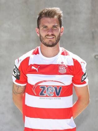 Fussball 3.Liga Zwickau, 02.07.2018, Fussball, 3.Liga, FSV Zwickau , Porträttermin 2018 2019 , Im Bild: Daniel Gremsel ; FSV Zwickau ,