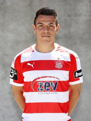 Fussball 3.Liga Zwickau, 02.07.2018, Fussball, 3.Liga, FSV Zwickau , Porträttermin 2018 2019 , Im Bild: Manolo Rodas ; FSV Zwickau ,