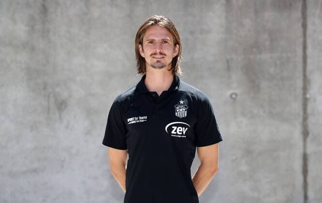 Fussball 3.Liga Zwickau, 02.07.2018, Fussball, 3.Liga, FSV Zwickau , Porträttermin 2018 2019 , Im Bild: Athletiktrainer Christoph Rezler ; FSV Zwickau ,