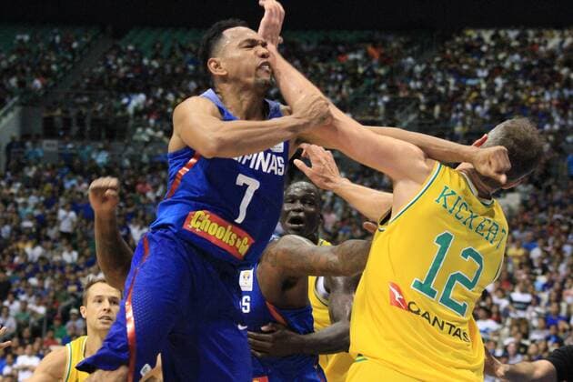 PH: Aussies rout PH in a brawl marred game However, this game was not without incident for an all out melee broke between several players of Australia and almost the whole bench of the Philippine team. Bocaue Bulacan Philippines Philippine Arena  DennisxJeromexAcosta xPacificxPress