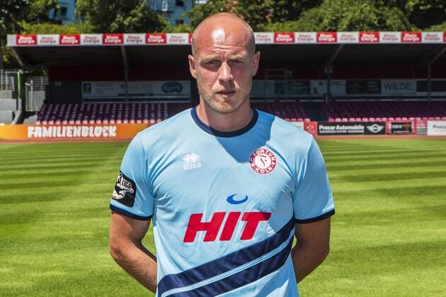 Andre Poggenborg; SC Fortuna Köln; 3. Liga; Porträttermin 2018 2019 Portraittermin SC Fortuna Köln