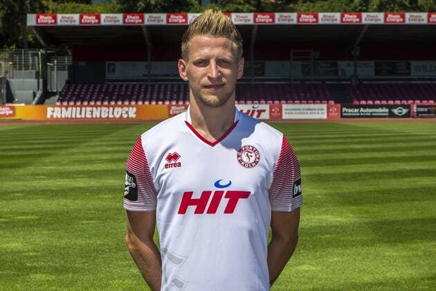 Dominik Ernst; SC Fortuna Köln; 3. Liga, Porträttermin 2018 2019 Portraittermin SC Fortuna Köln