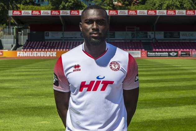 Bernard Kyere; SC Fortuna Köln; 3. Liga; Porträttermin 2018 2019 Portraittermin SC Fortuna Köln