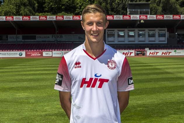 Sebastian Schiek; SC Fortuna Köln; 3. Liga; Porträttermin 2018 2019 Portraittermin SC Fortuna Köln
