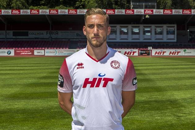 Robin Scheu; SC Fortuna Köln; 3. Liga; Porträttermin 2018 2019 Portraittermin SC Fortuna Köln