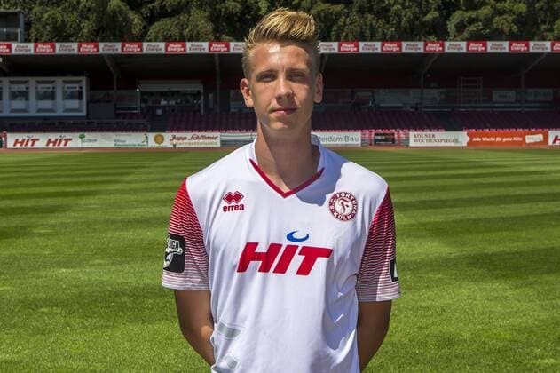 Nico Brandenburger; SC Fortuna Köln; 3. Liga; Porträttermin 2018 2019 Portraittermin SC Fortuna Köln