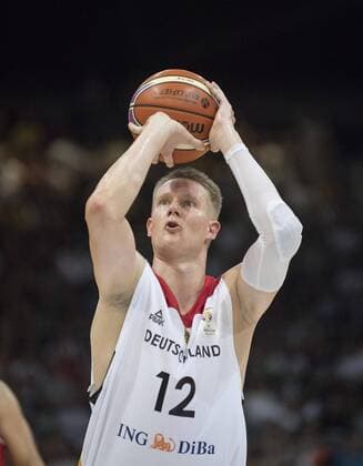 Robin BENZING (GER) Aktion. Basketball WM-Qualifikation, Deutschland (GER) - Oesterreich (AUT) 85:63, am 29.06.2018 in Braunschweig Deutschland.