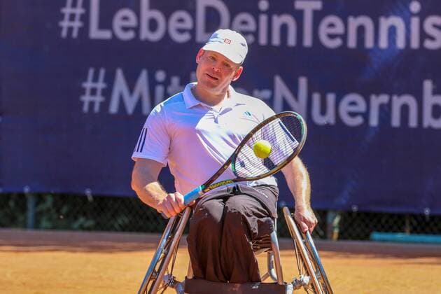 Sven Hiller (GER), 30. German Open Rollstuhltennis 30th German Open Wheelchair Tennis, Berlin, 04.07.2018 4th juli 2018,