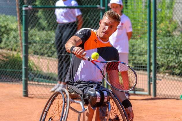 Rody De Bie (NED), 30. German Open Rollstuhltennis 30th German Open Wheelchair Tennis, Berlin, 04.07.2018 4th juli 2018,