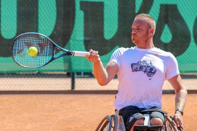 Sport Bilder des Tages Maikel Scheffers (NED), 30. German Open Rollstuhltennis 30th German Open Wheelchair Tennis, Berlin, 04.07.2018 4th juli 2018,