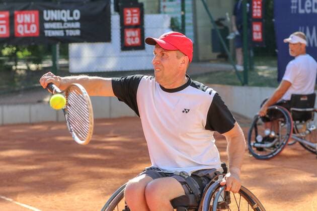 Yuriy Glovin (RUS), 30. German Open Rollstuhltennis 30th German Open Wheelchair Tennis, Berlin, 04.07.2018 4th juli 2018,