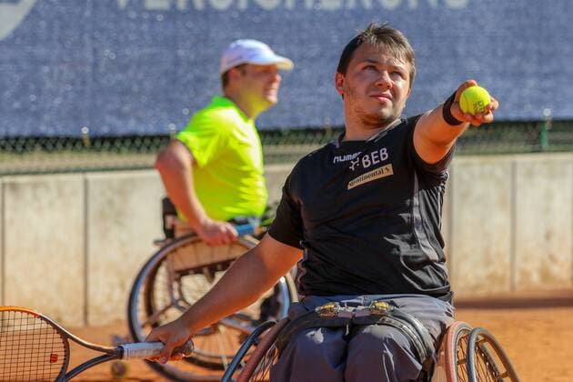 Anthony Dittmar (GER), 30. German Open Rollstuhltennis 30th German Open Wheelchair Tennis, Berlin, 04.07.2018 4th juli 2018,