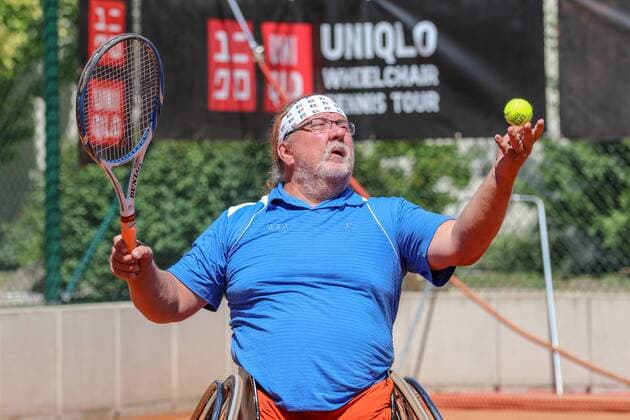 Tomas Kvoch (CZE), 30. German Open Rollstuhltennis 30th German Open Wheelchair Tennis, Berlin, 04.07.2018 4th juli 2018,