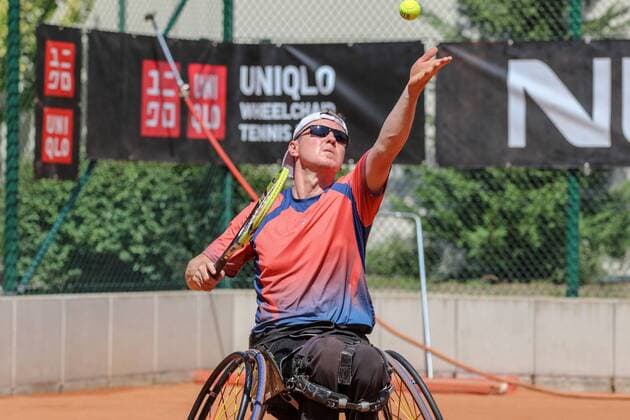 Steffen Sommerfeld (GER), 30. German Open Rollstuhltennis 30th German Open Wheelchair Tennis, Berlin, 04.07.2018 4th juli 2018,