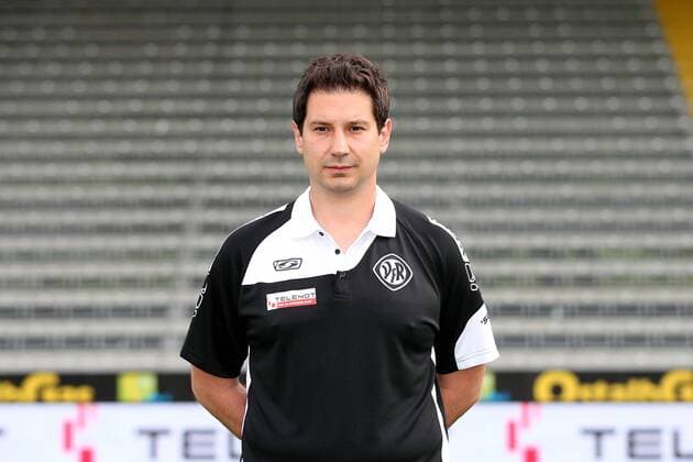 Trainer Argirios Giannikis ( VfR Aalen ), VfR Aalen, 3.Liga, Portraettermin 2018 2019, VfR Aalen, 3.Liga, Portraettermin 2018 2019 05.07.18 Aalen Copyright: xEIBNER HarryxLangerx EP_HLR