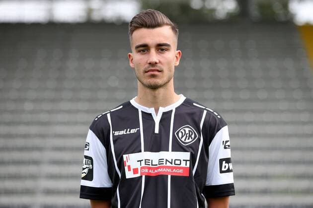 Neuzugang Nils Anhoelcher ( VfR Aalen ), VfR Aalen, 3.Liga, Portraettermin 2018 2019, VfR Aalen, 3.Liga, Portraettermin 2018 2019 05.07.18 Aalen Copyright: xEIBNER HarryxLangerx EP_HLR