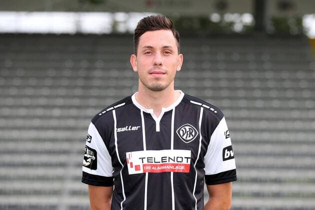 Marcel Baer ( VfR Aalen ), VfR Aalen, 3.Liga, Portraettermin 2018 2019, VfR Aalen, 3.Liga, Portraettermin 2018 2019 05.07.18 Aalen Copyright: xEIBNER HarryxLangerx EP_HLR
