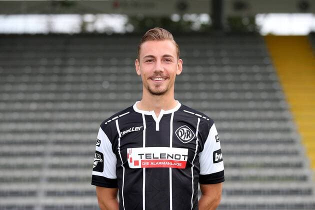 Mattia Trianni ( VfR Aalen ), VfR Aalen, 3.Liga, Portraettermin 2018 2019, VfR Aalen, 3.Liga, Portraettermin 2018 2019 05.07.18 Aalen Copyright: xEIBNER HarryxLangerx EP_HLR