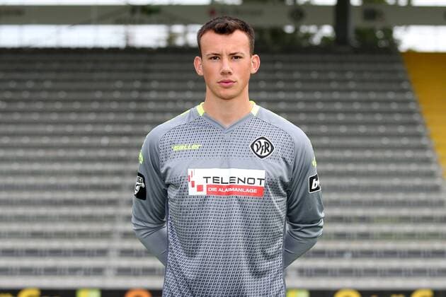 Matthias Layer ( VfR Aalen ), VfR Aalen, 3.Liga, Portraettermin 2018 2019, VfR Aalen, 3.Liga, Portraettermin 2018 2019 05.07.18 Aalen Copyright: xEIBNER HarryxLangerx EP_HLR