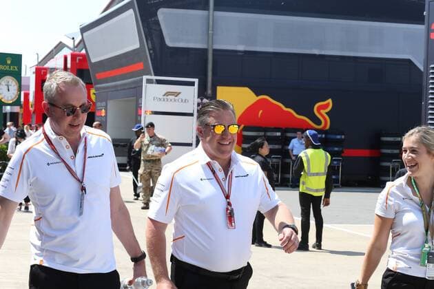 Photo4 LaPresse 05 07 2018 Silverstone, England Grand Prix Formula One England 2018 In the pic: Zak Brown (USA) McLaren Executive Director  Copyright: xPhoto4 LaPressex