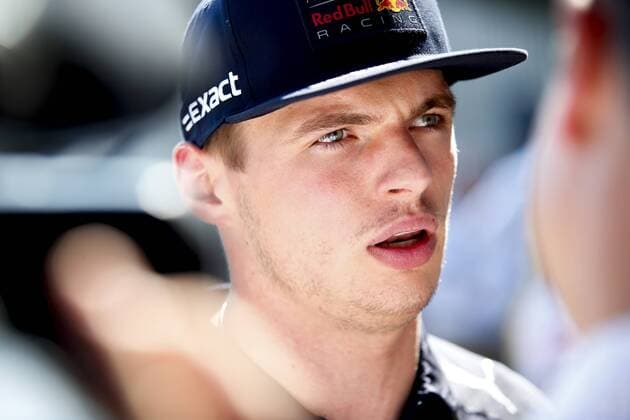 Motorsports: FIA Formula One World Championship WM Weltmeisterschaft 2018, Grand Prix of Great Britain, 33 Max Verstappen (NLD, Aston Martin Red Bull Racing), Silverstone Great Britain
