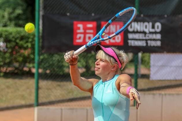 Louise Charlotte Willerslev-Olsen (DEN), 30. German Open Rollstuhltennis 30th German Open Wheelchair Tennis, Berlin, 05.07.2018 5th july 2018,