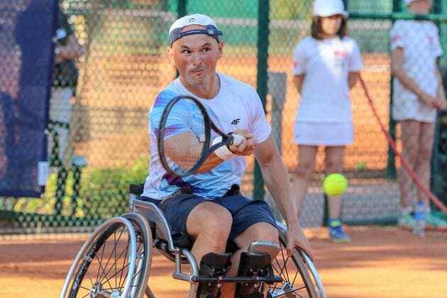 Kamil Fabisiak (POL), 30. German Open Rollstuhltennis 30th German Open Wheelchair Tennis, Berlin, 05.07.2018 5th july 2018,