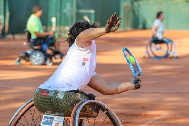 Daniel Caverzaschi 2 (ESP), 30. German Open Rollstuhltennis 30th German Open Wheelchair Tennis, Berlin, 05.07.2018 5th july 2018,