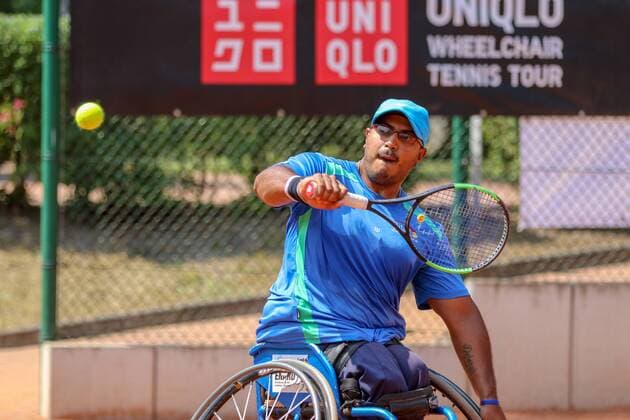 Agustin Ledesma (ARG) 3 , 30. German Open Rollstuhltennis 30th German Open Wheelchair Tennis, Berlin, 05.07.2018 5th july 2018,