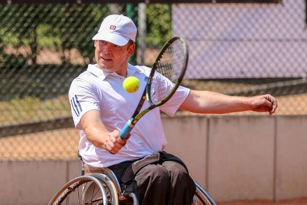 Sven Hiller (GER), 30. German Open Rollstuhltennis 30th German Open Wheelchair Tennis, Berlin, 05.07.2018 5th july 2018,