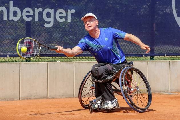 Steffen Sommerfeld (GER), 30. German Open Rollstuhltennis 30th German Open Wheelchair Tennis, Berlin, 05.07.2018 5th july 2018,