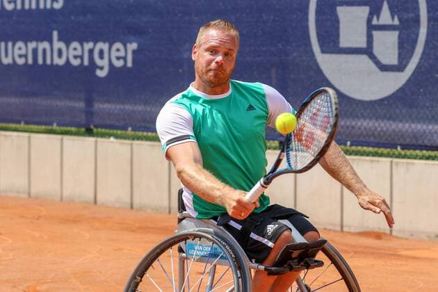 Maikel Scheffers (NED) 1 , 30. German Open Rollstuhltennis 30th German Open Wheelchair Tennis, Berlin, 05.07.2018 5th july 2018,