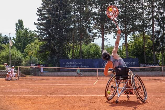 Katharina Krueger (GER) 2 , 30. German Open Rollstuhltennis 30th German Open Wheelchair Tennis, Berlin, 05.07.2018 5th july 2018,