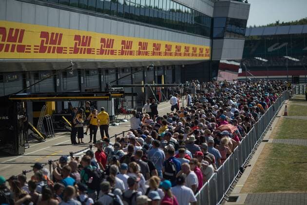 boxengasse AUT, FIA, Formel 1, Grosser Preis von Grossbritannien Silverstone Copyright: xEIBNER Illmannx EX_EER