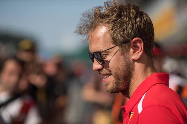Sebastian Vettel (Scuderia Ferrari) AUT, FIA, Formel 1, Grosser Preis von Grossbritannien Silverstone Copyright: xEIBNER Illmannx EX_EER
