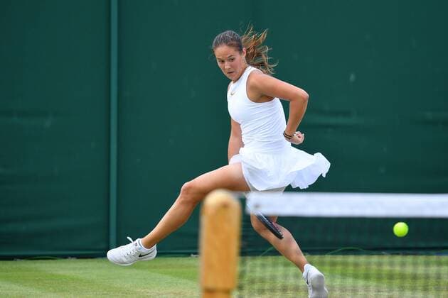 Daria Kasatkina (Rus) TENNIS : Wimbledon 2018 - - 05 07 2018 AntoineCouvercelle Panoramic 